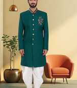 Art silk jodhpuri-sherwani for mens