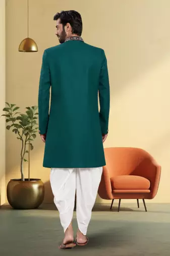 Art silk jodhpuri-sherwani for mens