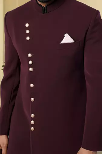 Silk sherwani for mens