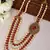   groom sherwani necklace layered moti mala for wedding | groom mala with brooch set