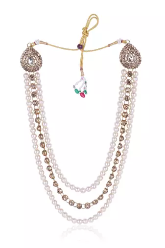 Groom mala and brooch set