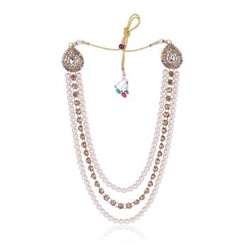 Groom mala and brooch set 4