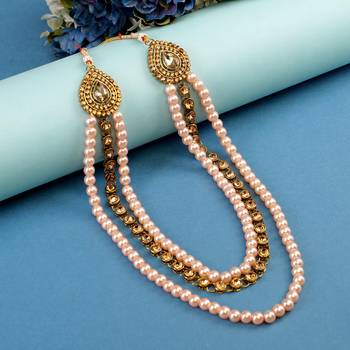 Groom mala and brooch set 1