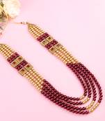 Groom mala and brooch set