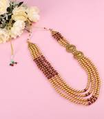 Groom mala and brooch set