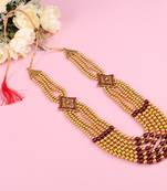 Groom mala and brooch set