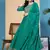 Trendmalls  Art Silk Embroidery Salwar Suit Set A line Pleated Kurta Pant with Dupatta