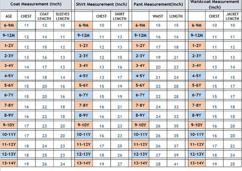 Self-checked light pink and blue coat suit for boys