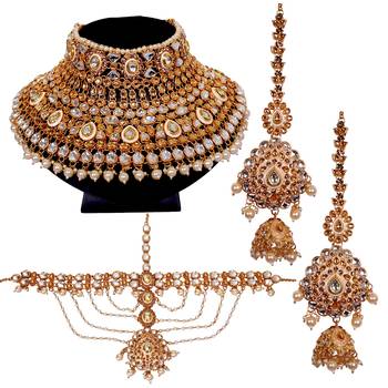 Soni craft  classic kundan  jewellery  set (1114) 1