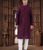 Art silk kurta pyjama for mens