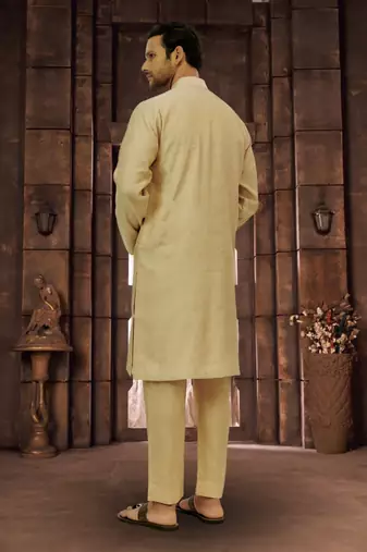 Art silk kurta pyjama for mens