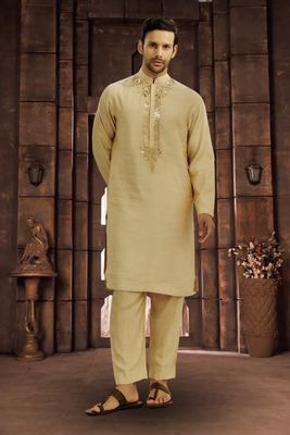 Art silk kurta pyjama for mens 1