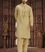 Art silk kurta pyjama for mens