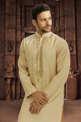 Art silk kurta pyjama for mens 2