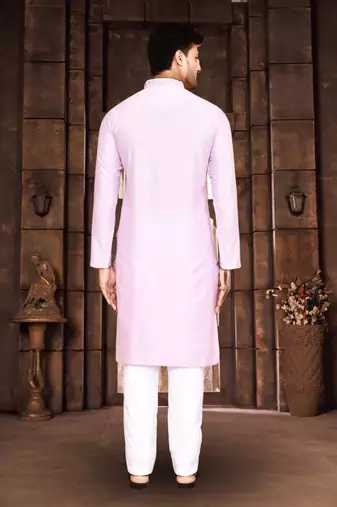 Art silk kurta pyjama for mens