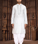 Art silk kurta patiala for mens