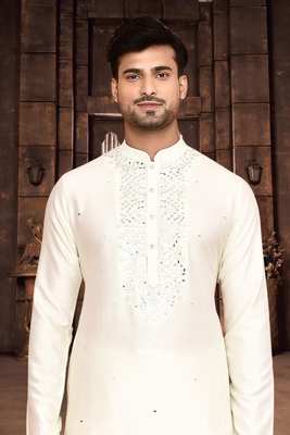 Art silk kurta patiala for mens 2