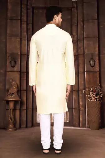 Art silk kurta pyjama for mens