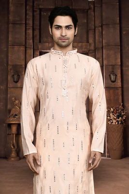 Art silk kurta pyjama for mens 2