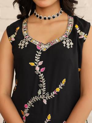 Eid special partywear sharara suit for womens,designer suit set 3
