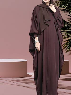 Mushkiya Free Size Kaftan iN Firdaus Fabric With Zipper Opening On Yoke 1