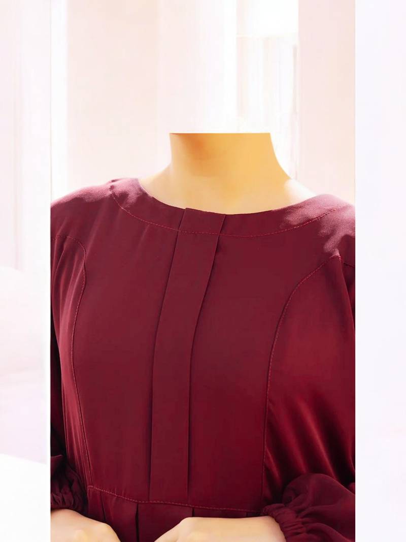 Maroon Abaya Islamic Wear for Women