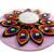 Hand Made paper quilling floating Diwali Diya - Enrivonment Friendly