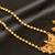 Divine antique traditional lakshmi pendant long chain set