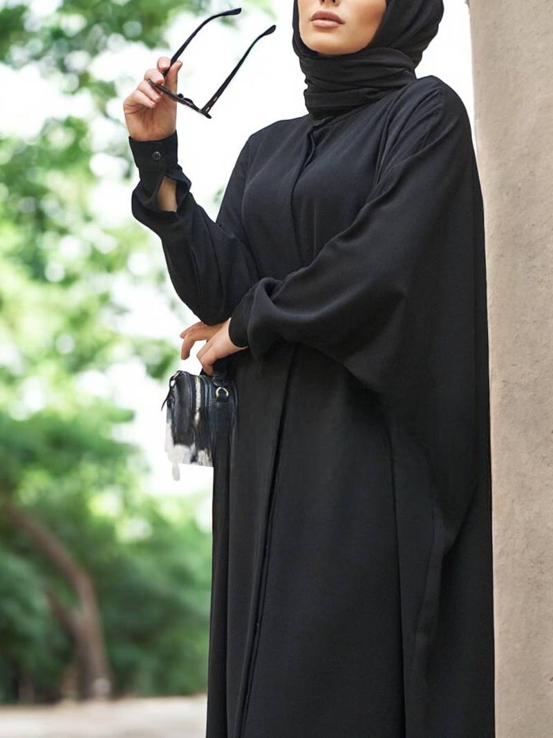  Elegant Kaftan Abaya in Luxurious Firdaus Fabric| Free Size