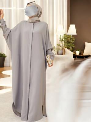  Elegant Kaftan Abaya in Luxurious Firdaus Fabric 1