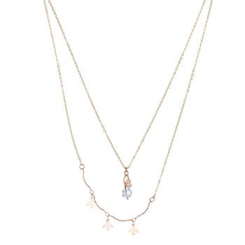 Multi layer/single layer chain pendant for wo  and girls 4
