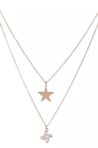 Multi layer/single layer chain pendant for wo  and girls