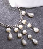 Women gold plated linked chain necklace