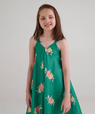 Jade green palazzo jumpsuit kids 2