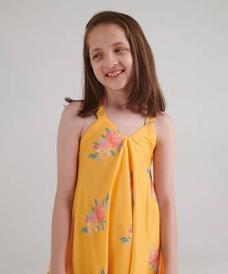 Amber yellow palazzo jumpsuit kids 2