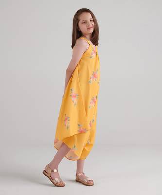 Amber yellow palazzo jumpsuit kids 3