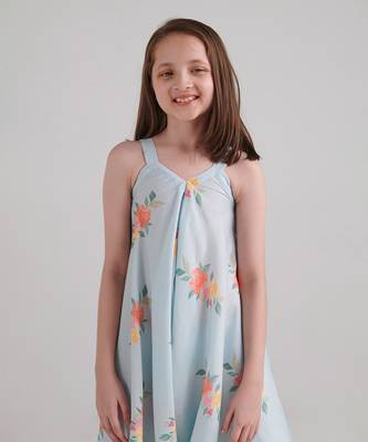 Baby blue palazzo jumpsuit kids 2