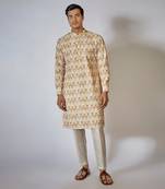 Off white kurta set