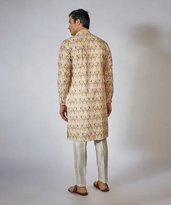 Off white kurta set 2