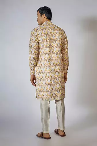 Off white kurta set