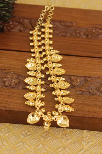 Kerala style gold plated necklace
