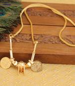 Kerala style gold plated thali chain