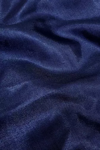 Manvaa women's blue embroidered georgette dressaterial