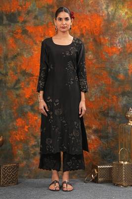 Nandini - Black Suit Set 2