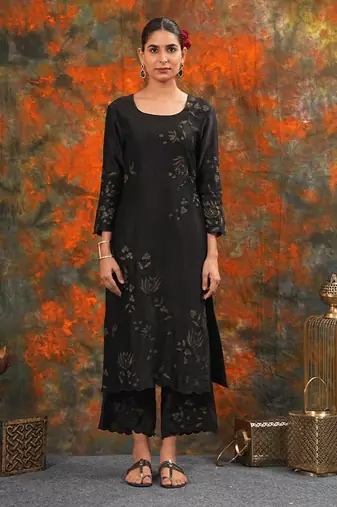 Nandini - Black Suit Set