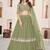 Wonderful Olive Sequins Georgette Wedding Wear Lehenga Choli