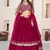  pink sequins georgette lehenga set choli with dupatta with dupatta