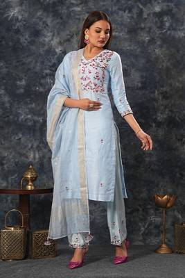 Saumya-Sky-Blue-Suit-Set 1