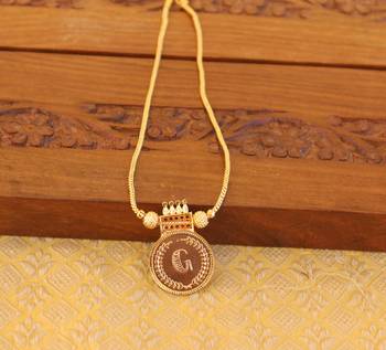 Kerala style gold plated temple coin necklace 3