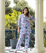 Smart and trendy multy muslin cotton coord set dress for trendy girlie looks